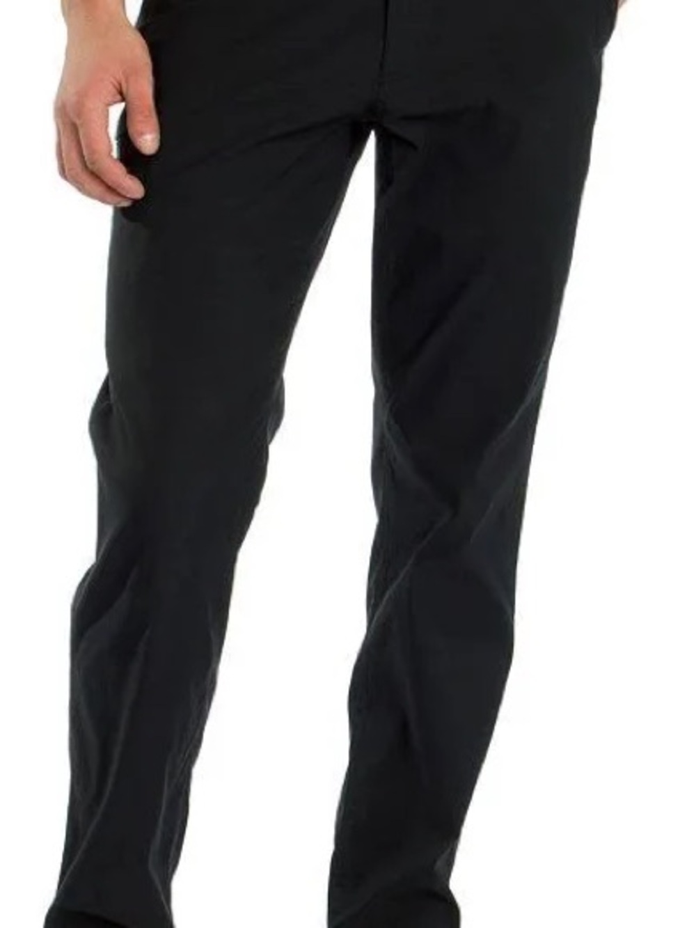 Unionbay Men's Black Straight-Leg Dress Pants - Classic Workwear Chino